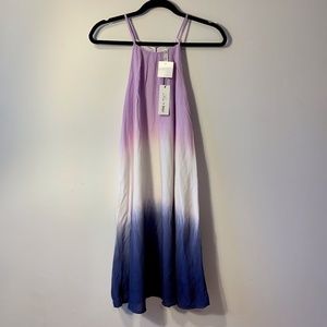 NWT. Purple Ombre Dress (M)